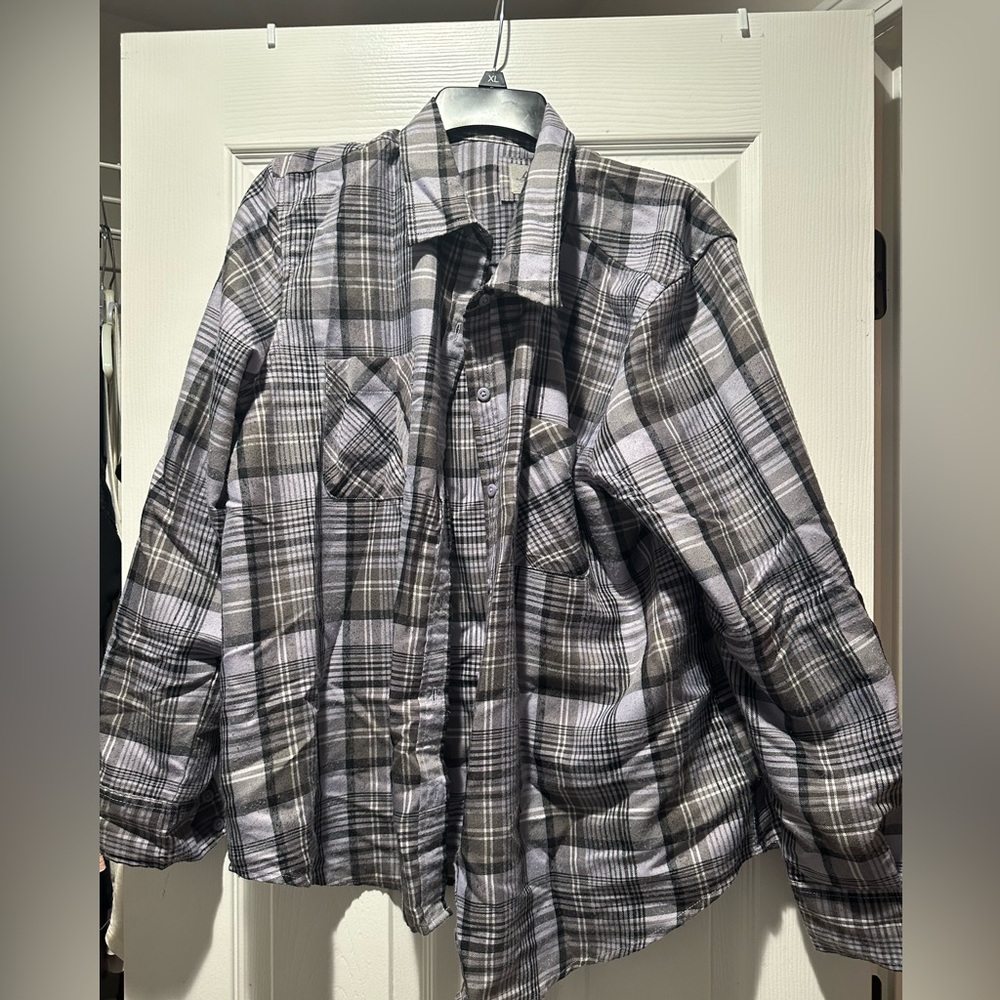 Ascend plaid button-down shirt